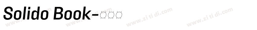 Solido Book字体转换